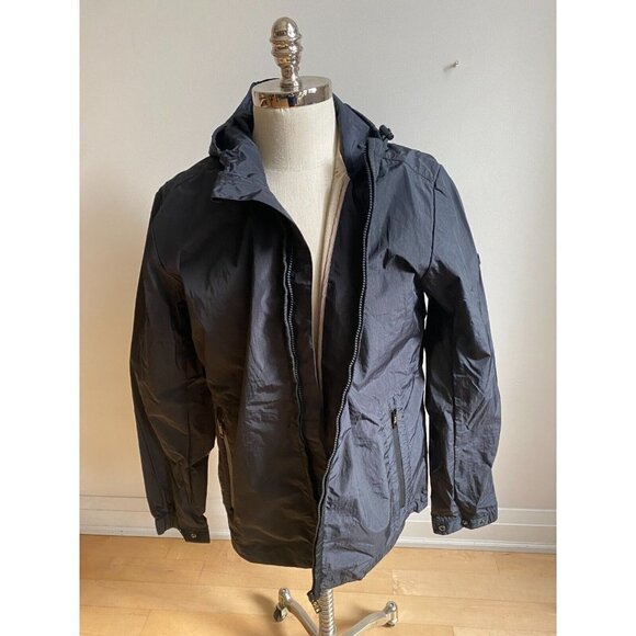 Point Zero BNWT Mens black "Riperton" jacket sz Xlarge NEW hooded - Picture 2 of 8